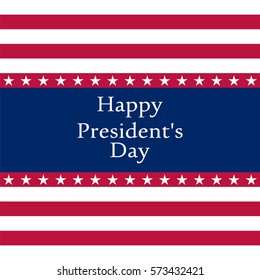 President's Day in the United States, vector  