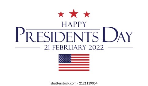 Presidents Day USA Logo Background