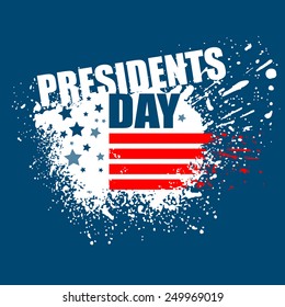 Presidents Day Vector Background