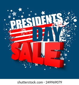 Presidents Day Vector Background