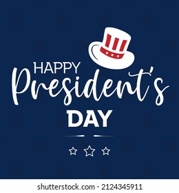 President's Day vector design template.