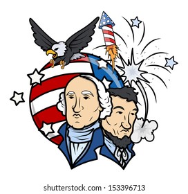 Presidents Day Vector Illustration