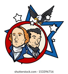 Presidents Day Vector Illustration