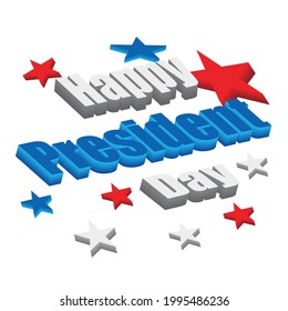 President's day vector Transparent Background 