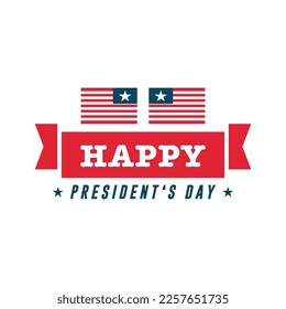 Presidents day. Vector typography, text or logo design. Can be used for sale banners, greeting cards, gifts etc.