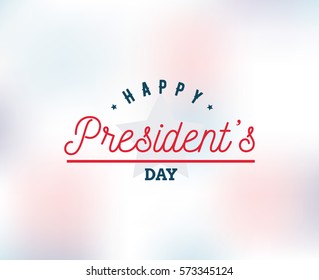 Presidents day. Vector typography, text or logo design. Usable for sale banners, greeting cards, gifts etc.