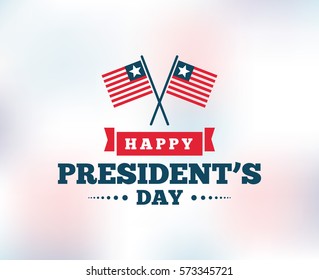 Presidents day. Vector typography, text or logo design. Usable for sale banners, greeting cards, gifts etc.