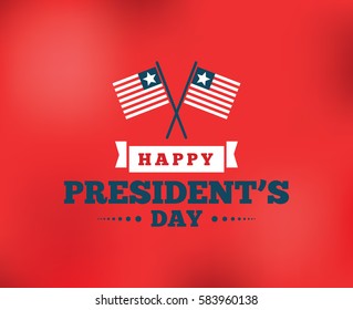 Presidents day. Vector typography, text or logo design. Usable for sale banners, greeting cards, gifts etc.