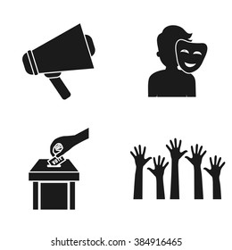 Presidents icon design 
