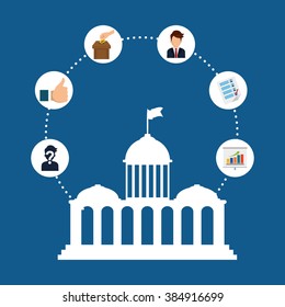 Presidents icon design 