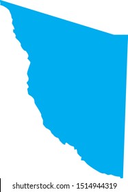 presidio county map in state of texas