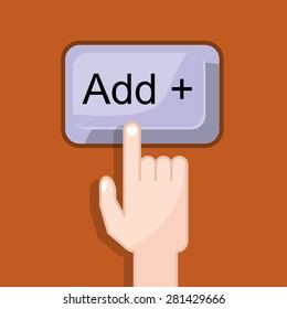 press button add