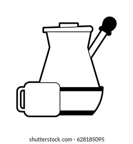 press coffee related icon image 
