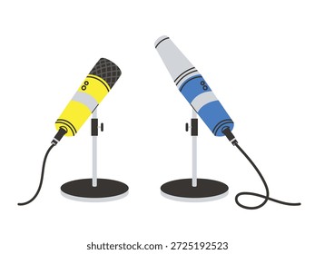 Pressekonferenz Mikrofon, Desktop-Ständer Mikrofon, professionelle Audio-Rundfunk
