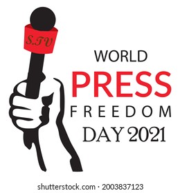 Press Freedom Day Vector Illustration