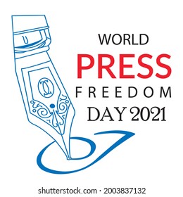 Press Freedom Day Vector Illustration