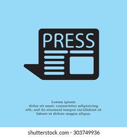press the icon