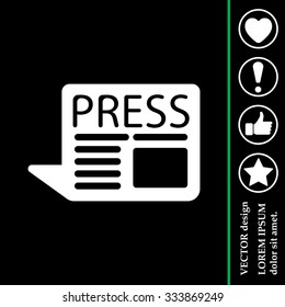 press the icon