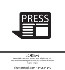 press the icon