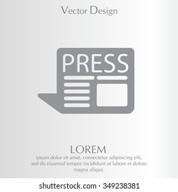 press the icon