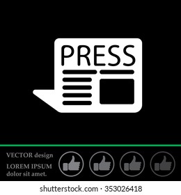 press the icon