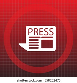 press the icon