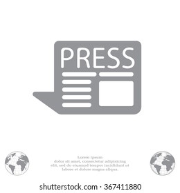 press the icon