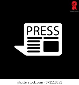 press the icon