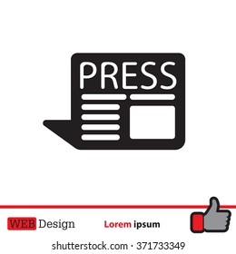 press the icon
