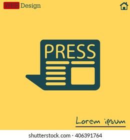 press the icon