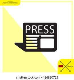 press the icon