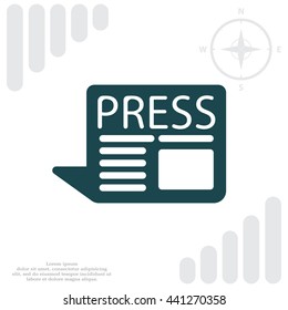 press the icon