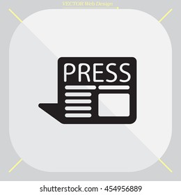 press the icon