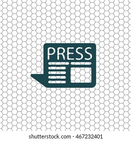press the icon