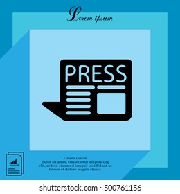 press the icon