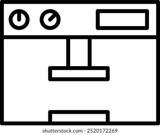 Press Machine icon design for personal commercial use