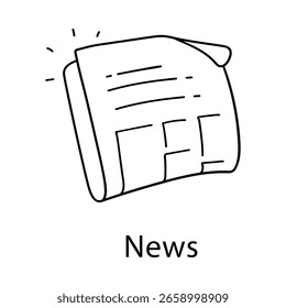 Press and News Vector – Newspaper, Headline, Media, Breaking News Illustration