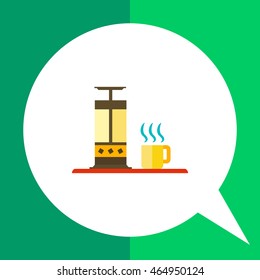 Press pot and hot drink cup