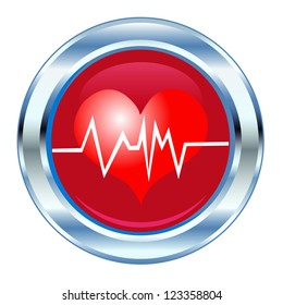 Press the red heart-shaped symbol.