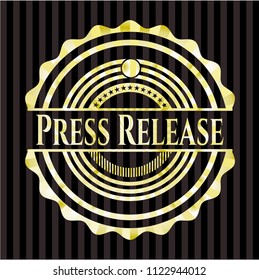 Press Release gold badge
