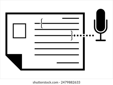 Icono de Autorización de Prensa, Ilustración de Arte vectorial de relaciones públicas