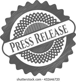Press Release pencil draw
