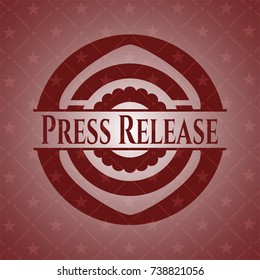 Press Release red emblem