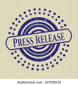 Press Release rubber seal