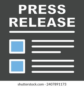 Pulse Liberar imagen vectorial de icono. Adecuado para aplicaciones web móviles y medios de impresión.