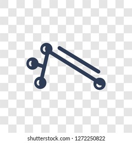 Press Simulator icon. Trendy Press Simulator logo concept on transparent background from Gym and Fitness collection