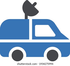 press vector glyph colour  icon
