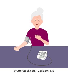 la presión de la sangre en el sistema circulatorio, a menudo medida para el diagnóstico, ya que está estrechamente relacionada con la fuerza y la frecuencia del latido cardíaco y el diámetro y elasticidad
