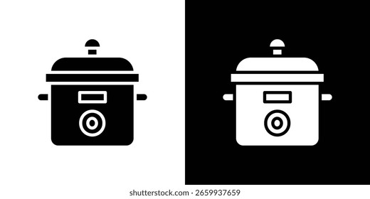 pressure cooker icon Vector Logo Template for graphic and web design.