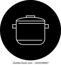 Pressure cooker icon for your project
